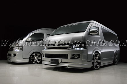 ชุดแต่ง TOYOTA HIACE WIDE /SUPER LONG WALD ทรง EXECUTIVE LINE V2